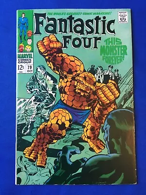 Buy Fantastic Four #79 FN+ (6.5) MARVEL ( Vol 1 1968) (C) • 32£