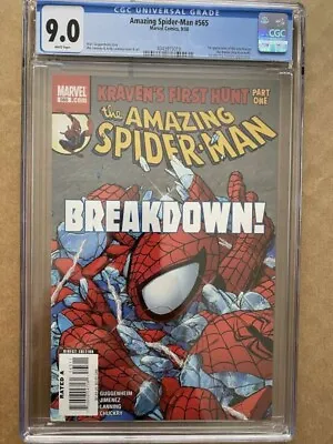 Buy The Amazing Spider-Man #565 2008 1st Appearance Ana Kravinoff CGC 9.0 • 99.99£