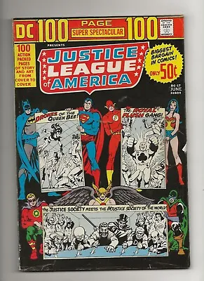 Buy 100 Page Super-Spectacular #DC-17 (1973) Justice League Of America VG+ 4.5 • 7.11£