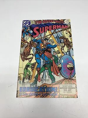 Buy DC Comics The Adventures Of Superman #465 Nov 89 Comic Book Graphic Novel KG • 9.48£