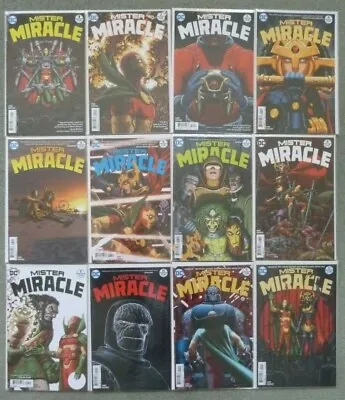 Buy MISTER MIRACLE #1-12 SET..TOM KING/MITCH GERADS..DC 2018 1ST PRINT..VFN+..Mr • 59.99£