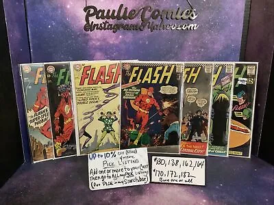 Buy Pick-Flash #130 138 162 164 170 172 182 DC Comics Grodd 1st Dexter Myles  • 28.54£