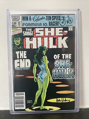 Buy Savage She Hulk #15 – Signed Mike Vosburg (1982  Last Issue) • 25£