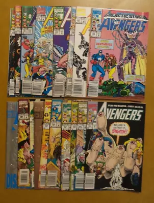 Buy The Avengers Run Lot Of 18 Issues #346-363 Newsstand 347 348 349 350 351 352 353 • 36.18£