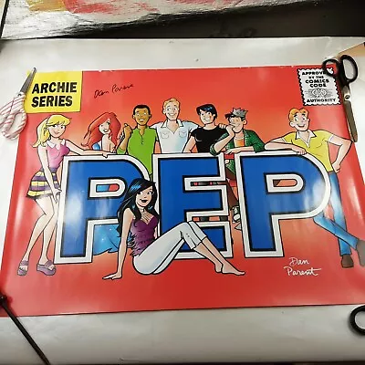 Buy Archie PEP Dan Parent Poster Signed 24 X 18  • 38.16£