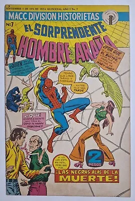 Buy The Amazing Spiderman #127 Spanish Variant El Hombre Araña #7 Macc Division 1974 • 47.41£