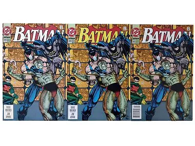 Buy 3-Issue Batman 489 Prelude To Knighfall Variant Set Direct 2nd Print Newsstand • 40.17£