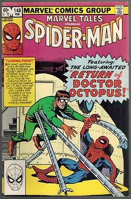 Buy Marvel Tales 148 Starring Spider-Man  (rep Amazing Spider-Man 11)  F/VF 1983 • 7.08£