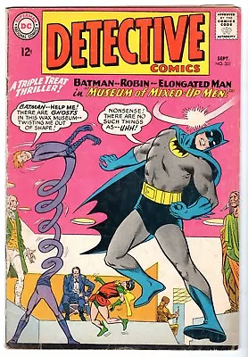 Buy Detective Comics #331 With Batman, Robin & Elongated Man, VG - Fine Condition • 18.18£