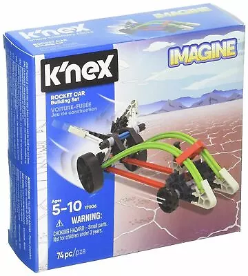Buy KNEX Imagine 74 Piece Rocket Car Building Set Kids Fun Educational Toy Pack  • 5.99£
