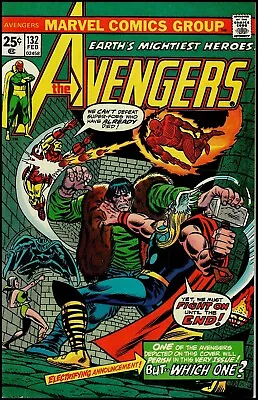 Buy Avengers (1963 Series) #132 VG/F Condition • Marvel Comics • February 1975 • 4.74£