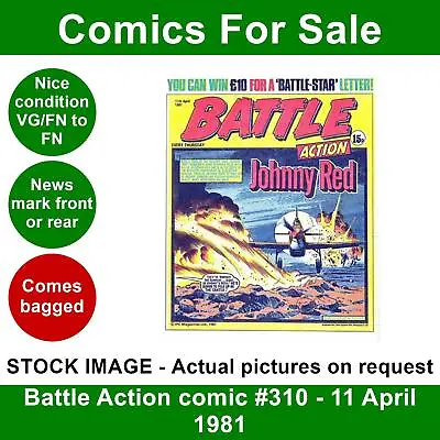 Buy Battle Action Comic #310 - 11 April 1981 - Nice VG/FN - IPC • 4.99£