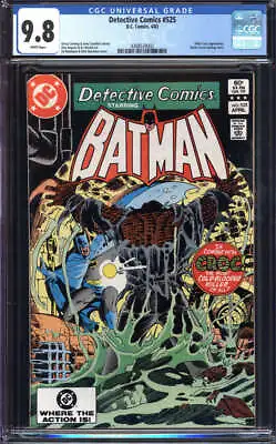 Buy Detective Comics #525 Cgc 9.8 White Pages // Dc Comics 1983 • 158.12£
