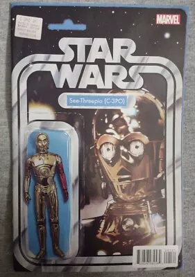 Buy Star Wars Special : C-3po #1 (2015): Action Figure Variant Cover: Nice! • 3.19£