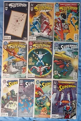 Buy Superman (1987 2nd Series) #131,132,133,134,135,136,137,138,139,140 NM • 14.23£