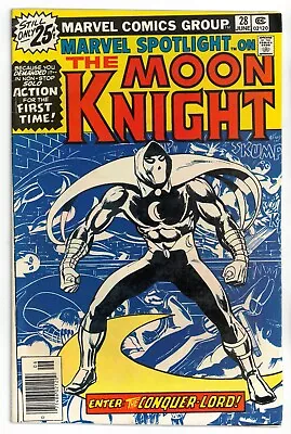 Buy Marvel Spotlight #28 (Marvel, 1976) 1st Solo Moon Knight | FN/VF 7.0 • 40.17£