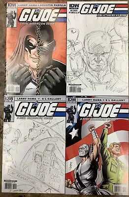 Buy G.I. Joe 159B, 159 Sketch, 161B, 165 Sketch IDW 2010/11 1st Print Comic Books • 39.52£