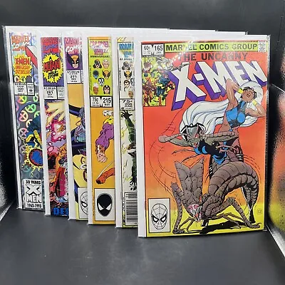 Buy Lot Of 6 - Uncanny X-Men #’s 165 206 215 271 281 & 300. Marvel. (A39)(21) • 15.06£
