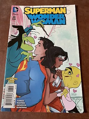Buy DC COMICS SUPERMAN WONDER WOMAN #23 JANUARY 2016 Loony Tunes Variant Cover • 2.50£