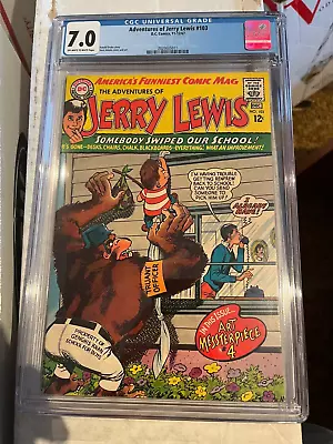 Buy Adventures Of Jerry Lewis #103 CGC 7.0 FN/VF, OW/W, Neal Adams! • 39.94£