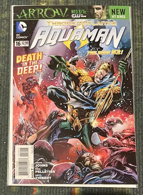 Buy Aquaman #16 New 52 DC Comics 2013 Sent In A Cardboard Mailer • 3.99£
