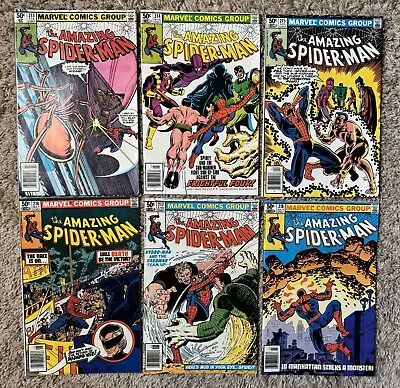 Buy The Amazing Spider-Man #213 F/VF, 214 VF/NM, 215 VF, 216 NM, 217 F, 218 NM • 48.25£