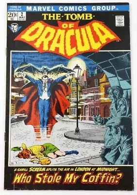 Buy TOMB OF DRACULA #2 (Marvel Comics 1972) 2nd Appearance Of DRACULA (FN+) • 63.95£