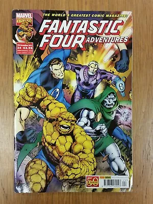 Buy Fantastic Four Adventures #24 Marvel Edition 7th December 2011 Panini Comics < • 4.99£