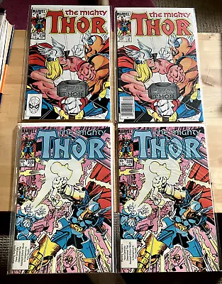 Buy Lot Of 4 Thor #338+ #339  Newsstand,  2nd Beta Ray Bill 1983 High Grade LOOK • 46.61£