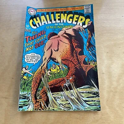 Buy VTG Challengers Of The Unknown #60 March  1968 DC Comic Book Thing • 6.38£