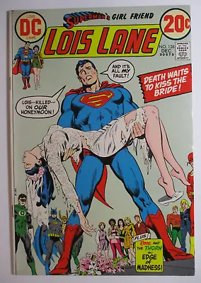 Buy HIGH GRADE DC Comics 1972 SUPERMAN'S Girl Friend LOIS LANE # 128 Death Cover • 27.70£