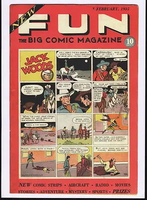 Buy DC Comic Cover Print 2 Sided - NEW FUN COMICS #1 Lyman Anderson Art • 23.71£