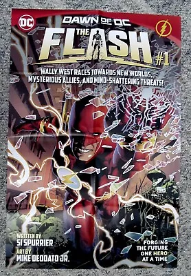 Buy Flash #1 DC  Promo Poster  24 X 36 Unused Folded • 5.59£