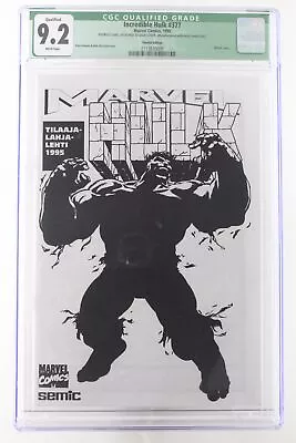 Buy Incredible Hulk #377 - Marvel 1995 CGC 9.2 Sketch Cover - Finnish Edition • 1,031.85£