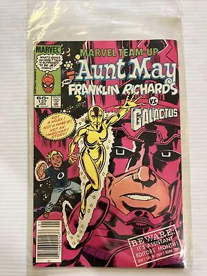 Buy  Marvel Comics Team-Up Number 137  JAN 1984  Aunt May Franklin Richards Galactus • 4.45£