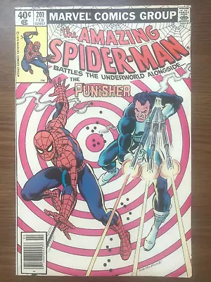 Buy The Amazing Spider-Man 201    Punisher Cover And Appearance  John Romita Cover • 41.08£