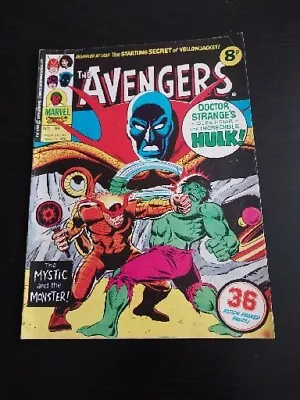 Buy The Avengers Comic No 89 May 31st 1975 The Mystic And The Monster ! • 2.99£
