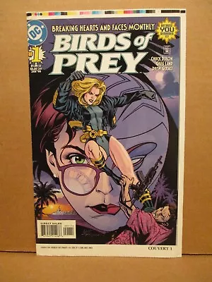 Buy Birds Of Prey 1 COVER PROOF ART Black Canary, Oracle DC Brian Stelfreeze `98 KEY • 23.79£