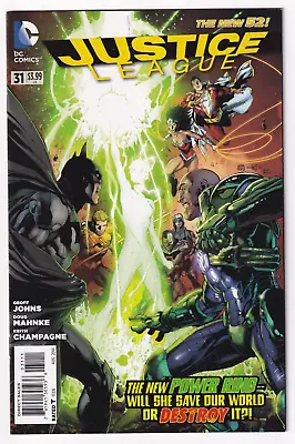 Buy Justice League #31 New 52 Key Issue 1st App Jessica Cruz As Power Ring DC Comics • 34.89£