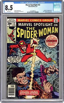 Buy Marvel Spotlight #32 CGC 8.5 1977 4333499014 1st App. And Origin Spider-Woman • 277.10£