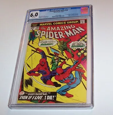 Buy Amazing Spiderman #149 - Marvel 1975 Bronze Age Key Issue - CGC FN 6.0 • 98.83£