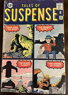 Buy Tales Of Suspense #28 1962 Very Scarce Pre-spidey Ditko & Kirby! • 86.73£