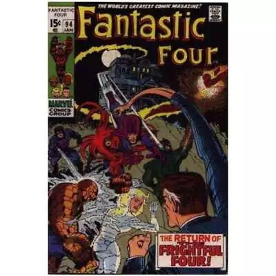 Buy Fantastic Four (1961 Series) #94 In Fine Condition. Marvel Comics [j] • 94.83£