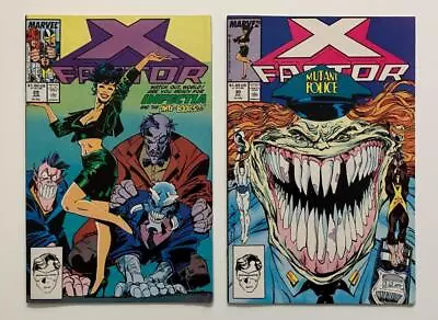 Buy X-Factor #29 & #30. (Marvel 1988) 2 X FN+ Condition Issues. • 7.95£