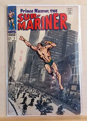 Buy Sub-Mariner #7 (1968) Marvel VG+ Photo Cover - KEY Issue • 32£