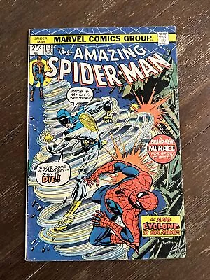 Buy The Amazing Spider-Man #143 (Marvel 1975) 1st Cyclone VG- • 11.86£
