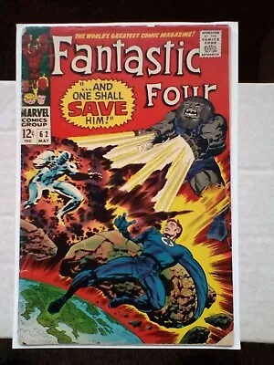 Buy Fantastic Four 62 (1967) 1st App Blastaar. Inhumans, Sandman App, Jack Kirby Art • 12.99£