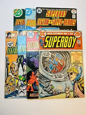Buy Superboy & The Legion Of Super-Heroes #195 203 212 216 223 225 253 1st Print Lot • 39.53£