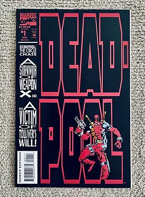 Buy DEADPOOL: THE CIRCLE CHASE, (1993), 1st Solo Limited Series, NM, 9.4-9.6 • 30£