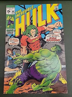 Buy The Incredible Hulk #141 (Marvel Comics 1971) 1st Doc Samson Appearance • 55.41£